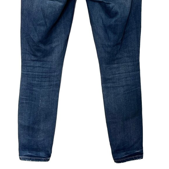 Good American Good Legs Jeans Women’s Size 25 Blue Crop High Rise Distressed - Picture 8 of 14